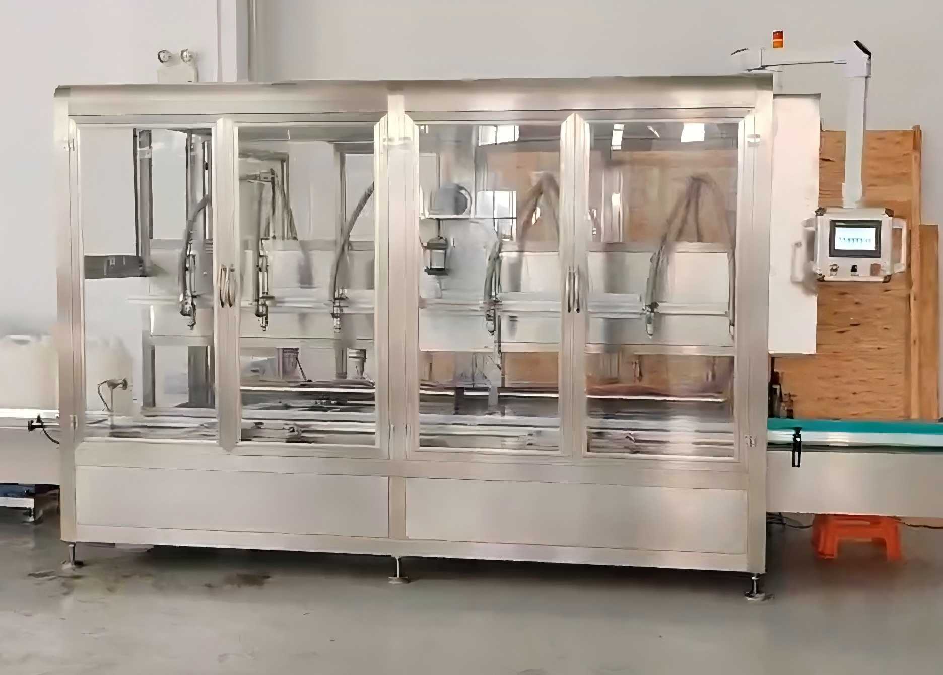 Runtech servo weighing filling machine for mass-based container filling