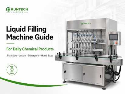 Liquid filling machine for daily chemical products