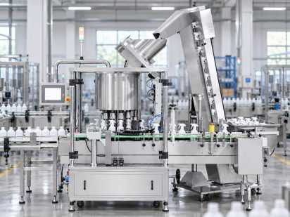 Trigger pump capping machine with cap feeding system