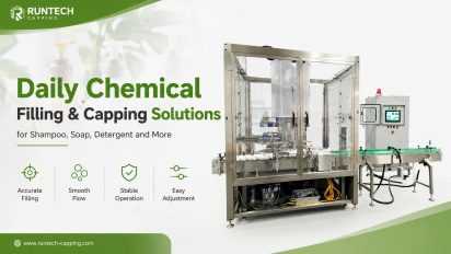 Runtech bottle capping machine for different closure types