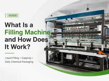 Liquid filling machine for daily chemical bottle packaging